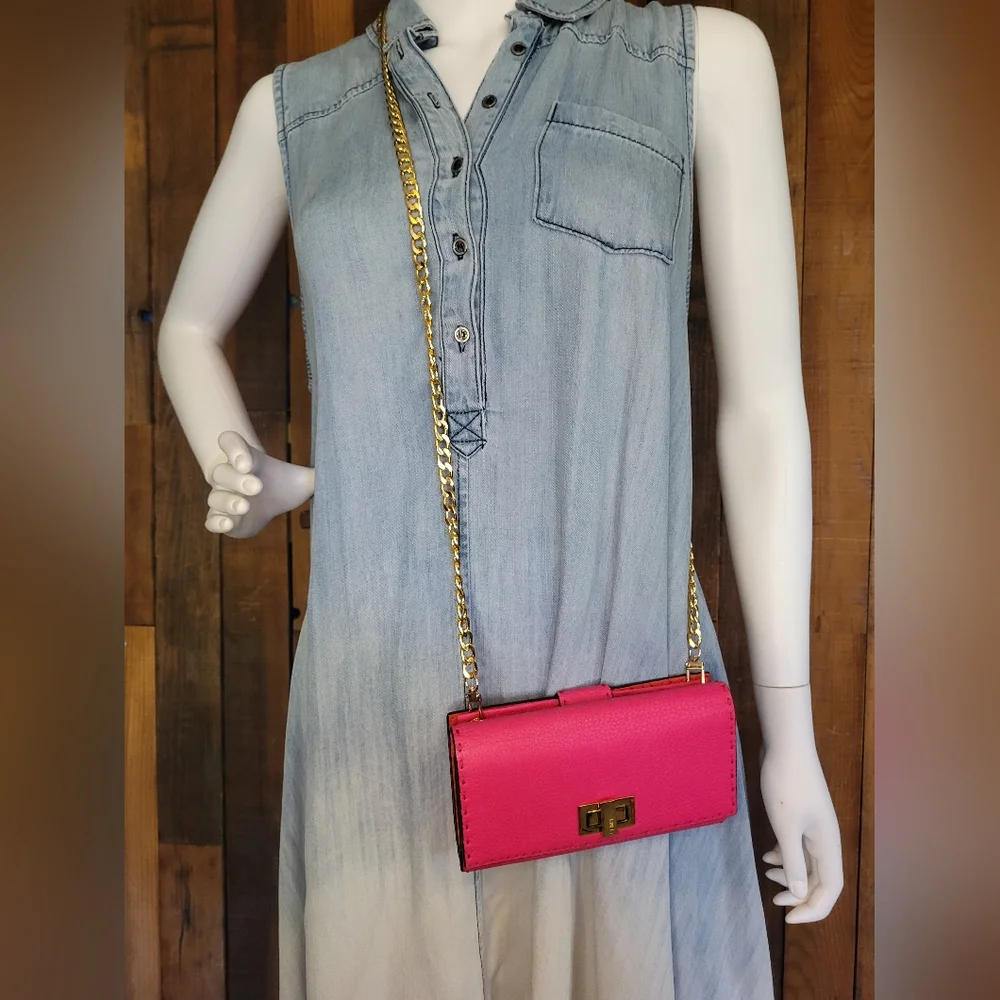 Fendi Peekaboo Selleria Pink Wallet - Picture 3 of 15